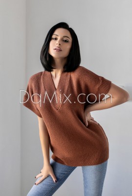 Об'ємний пуловер #91560