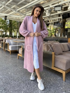 Подовжений Кардиган (травичка щільна цупка якісна) прямого вільного крою #92476