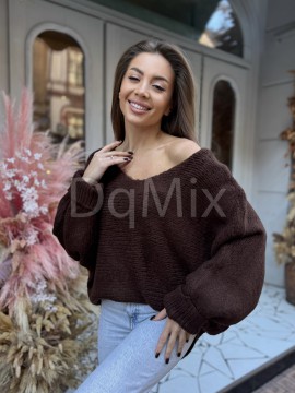 Светри Оверсайз , вільні , комфортні із преміум нитки , м’ягкі та приємні до тіла #4338