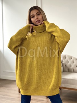 Светр-туніка оверсайз #6389